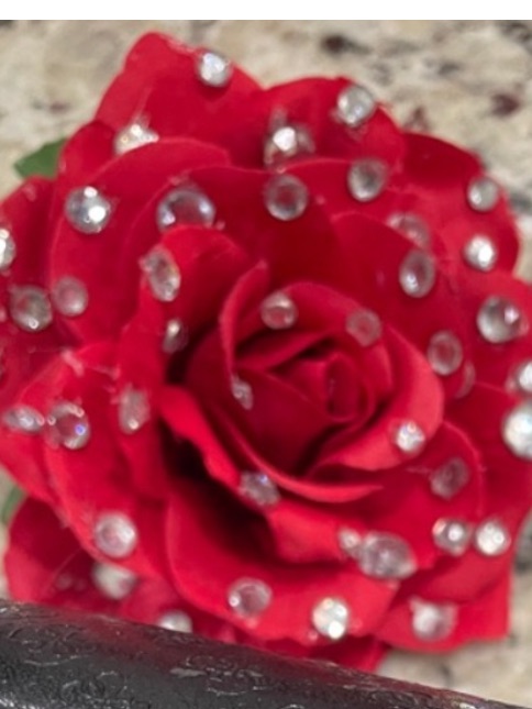 Brooch / Flower Corsage Or Hair Bow First Lady Flair, Bridesmaids Or Diva Glam
